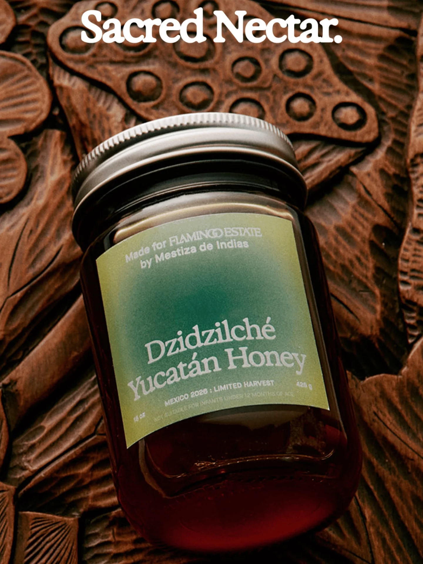 Dzidzilché Yucatán honey produced by Mestiza de Indias for Flamingo Estate